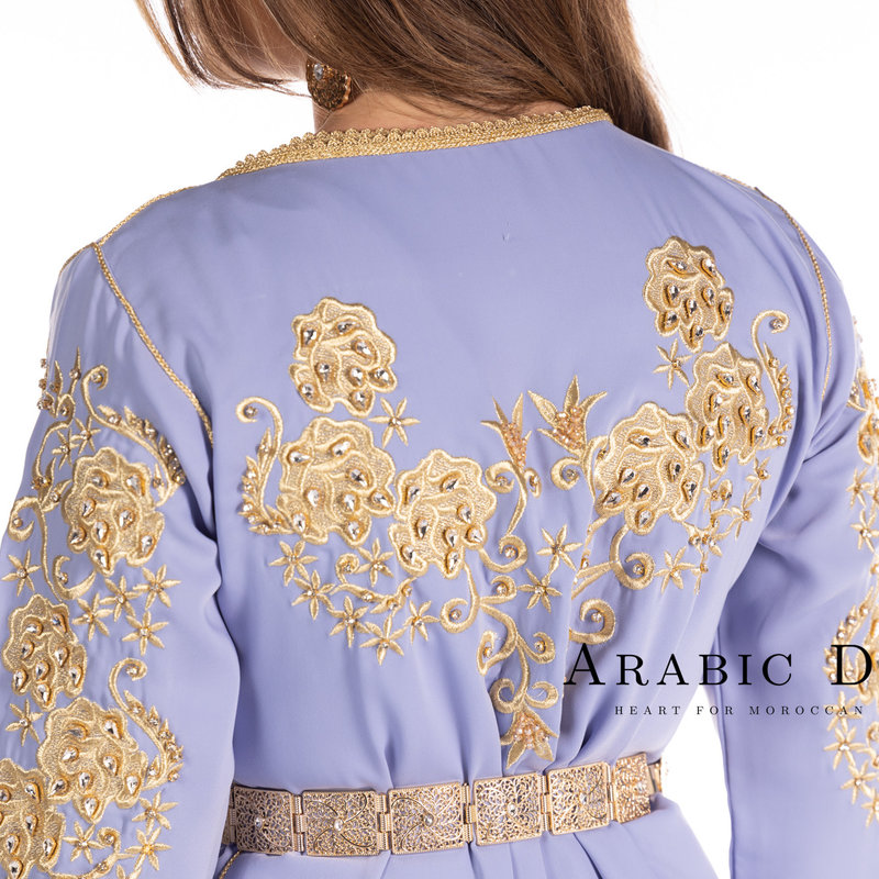 Caftan Idalia Glicina