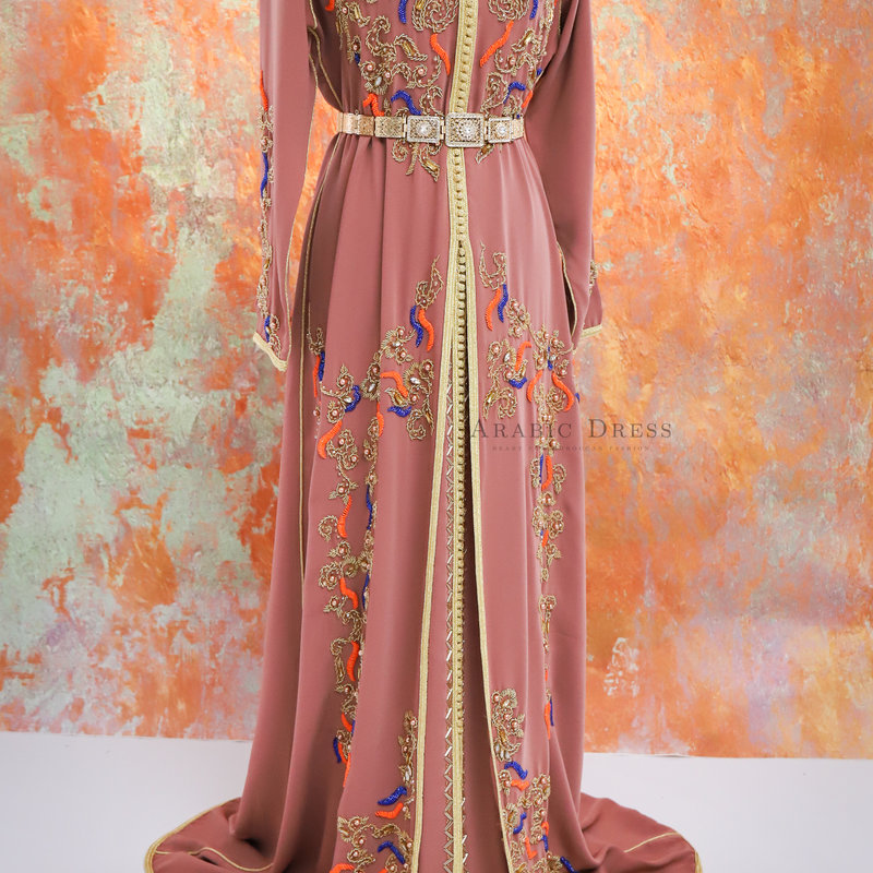 Caftan Nina Lightsalmon