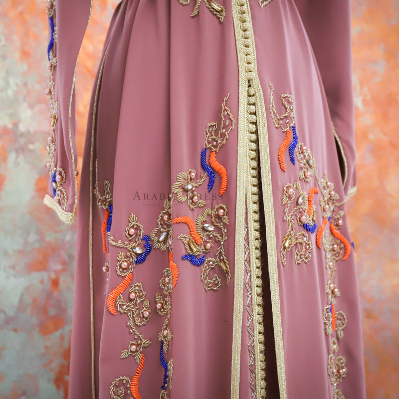Caftan Nina Lightsalmon