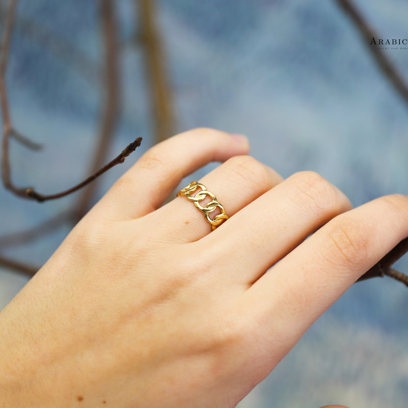 Herringbone Ring