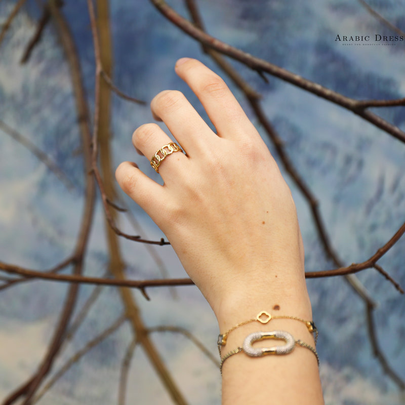 Herringbone Ring