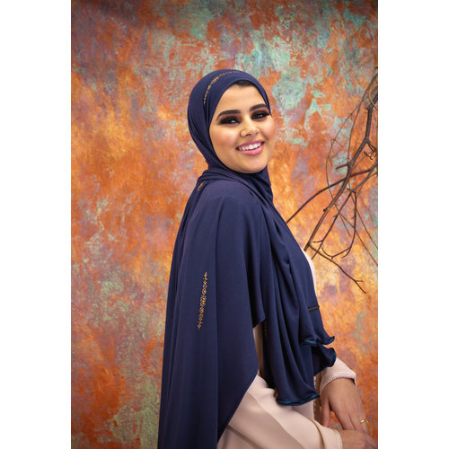 Hijab Shani Dark Blue