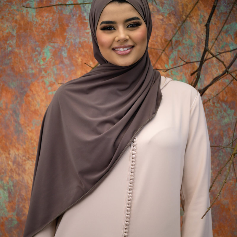 PREMIUM JERSEY HIJAB - MOCCA