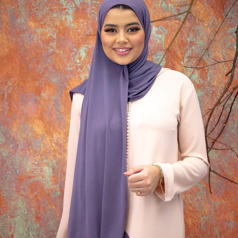 PREMIUM JERSEY HIJAB - ASTER COLOR