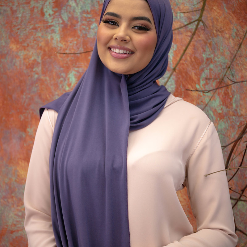 PREMIUM JERSEY HIJAB - ASTER COLOR