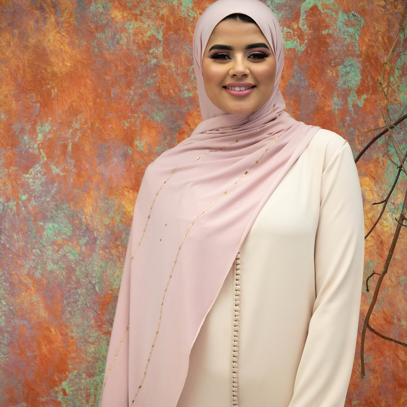 PREMIUM JERSEY HIJAB JIA - PALE PINK