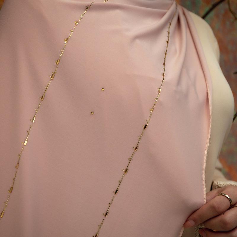 PREMIUM JERSEY HIJAB JIA - PALE PINK