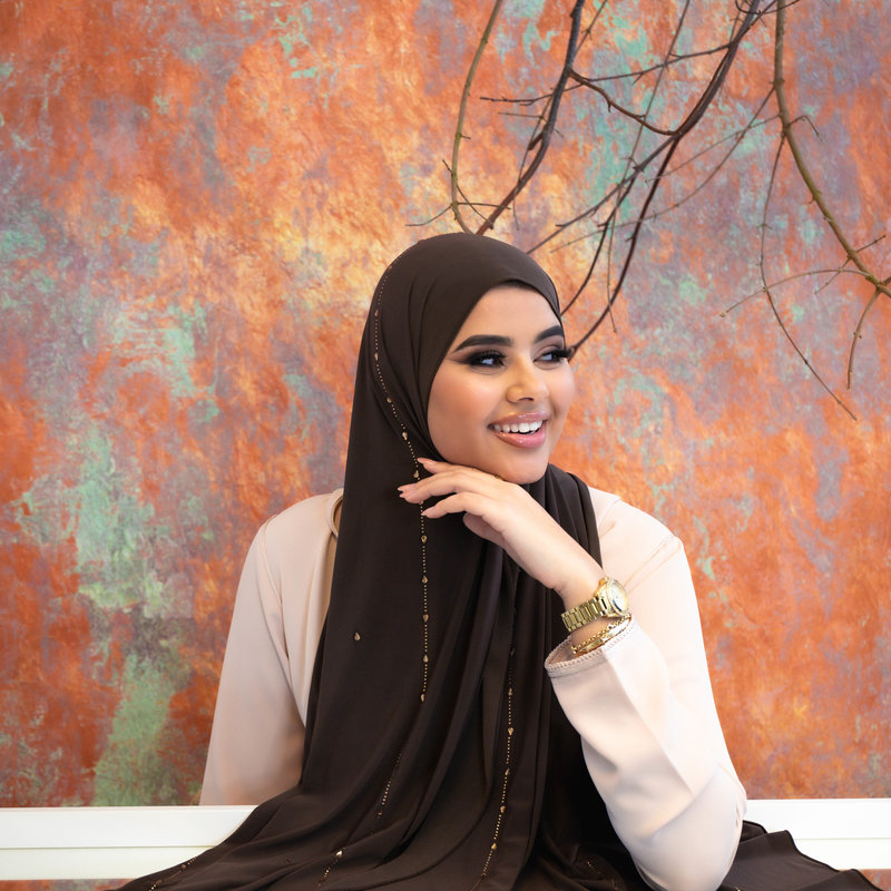PREMIUM JERSEY HIJAB BEA - OLD BURGUNDY