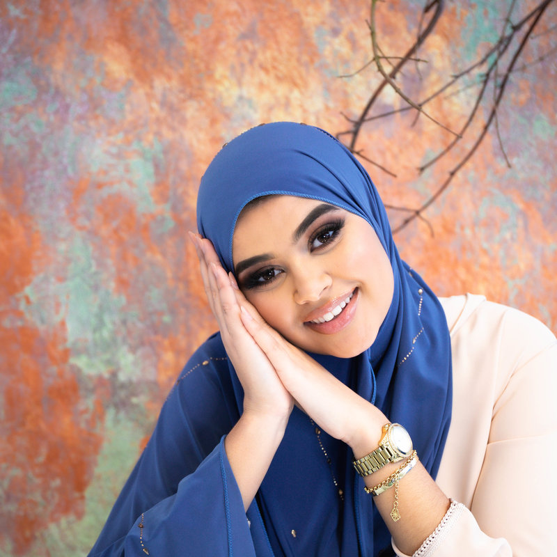 PREMIUM JERSEY HIJAB BEA - CERULEN BLUE