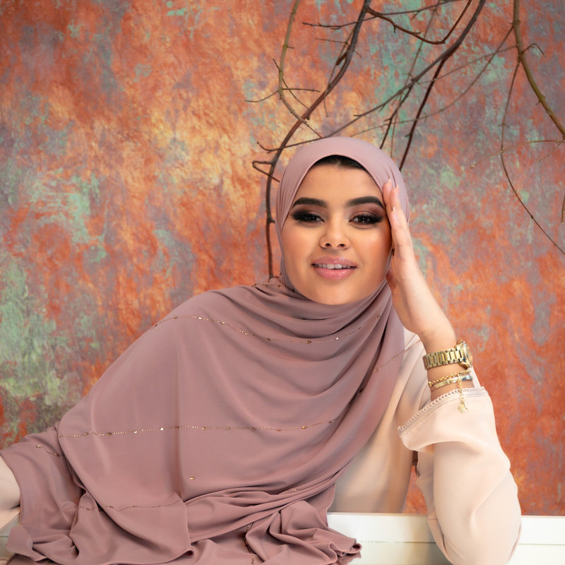 PREMIUM JERSEY HIJAB BEA - OLD ROSE
