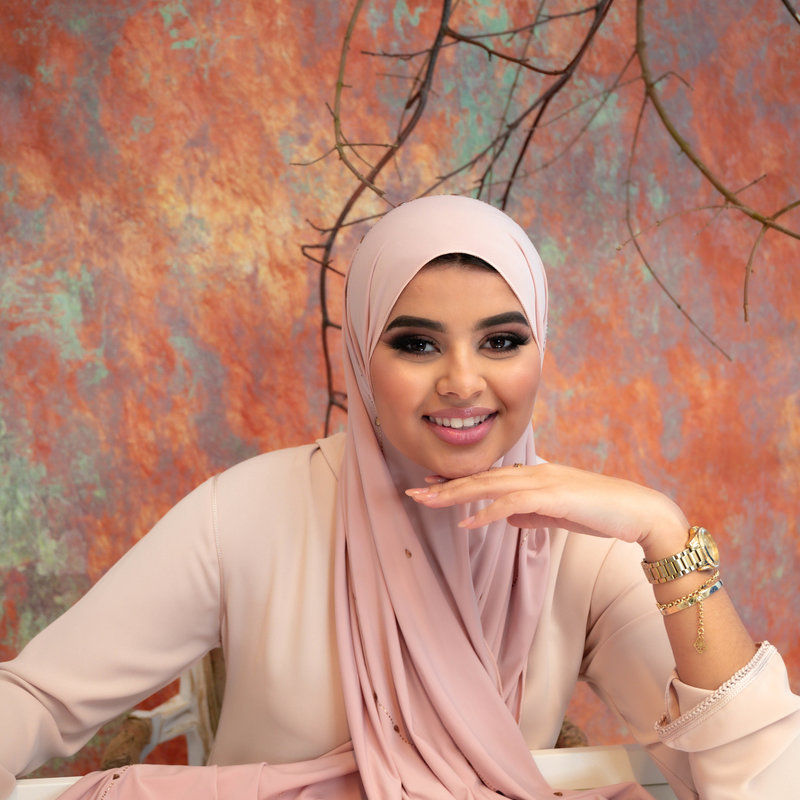 PREMIUM JERSEY HIJAB BEA - PALE PINK