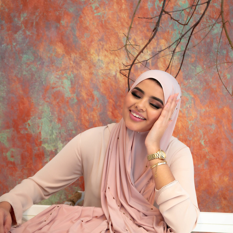 PREMIUM JERSEY HIJAB BEA - PALE PINK