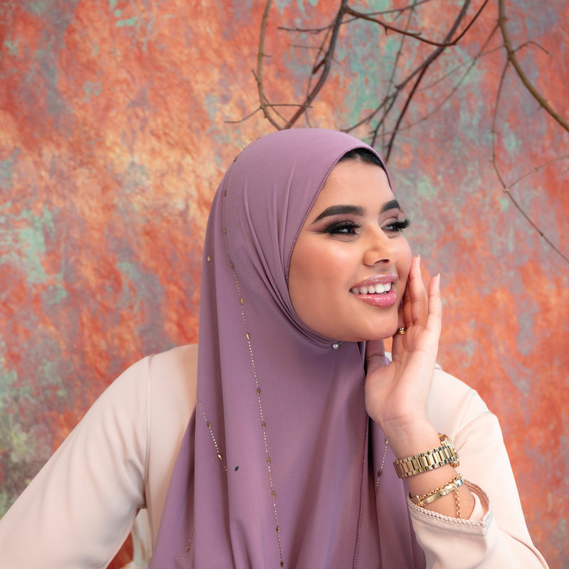 PREMIUM JERSEY HIJAB BEA - ENGLISH LAVANDER