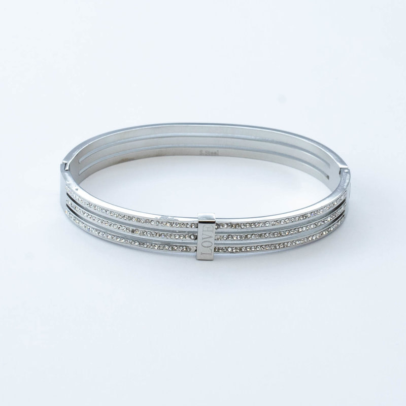 love silver bracelet