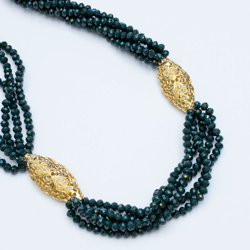 NECKLACE DINA GREEN