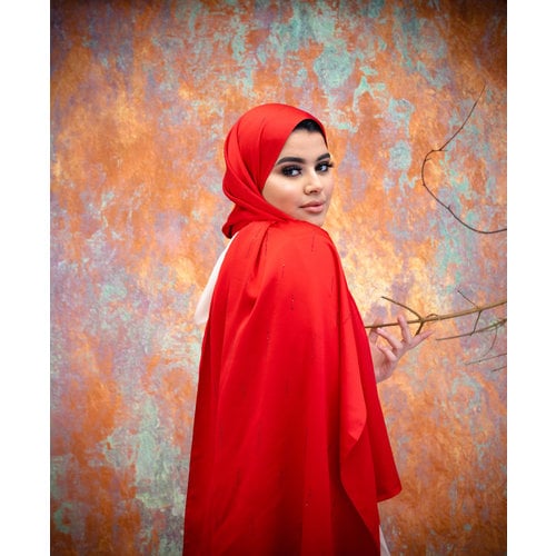 Hijab Indra Red