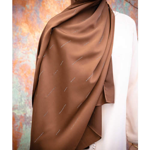 Hijab Indra Chocolate Brown