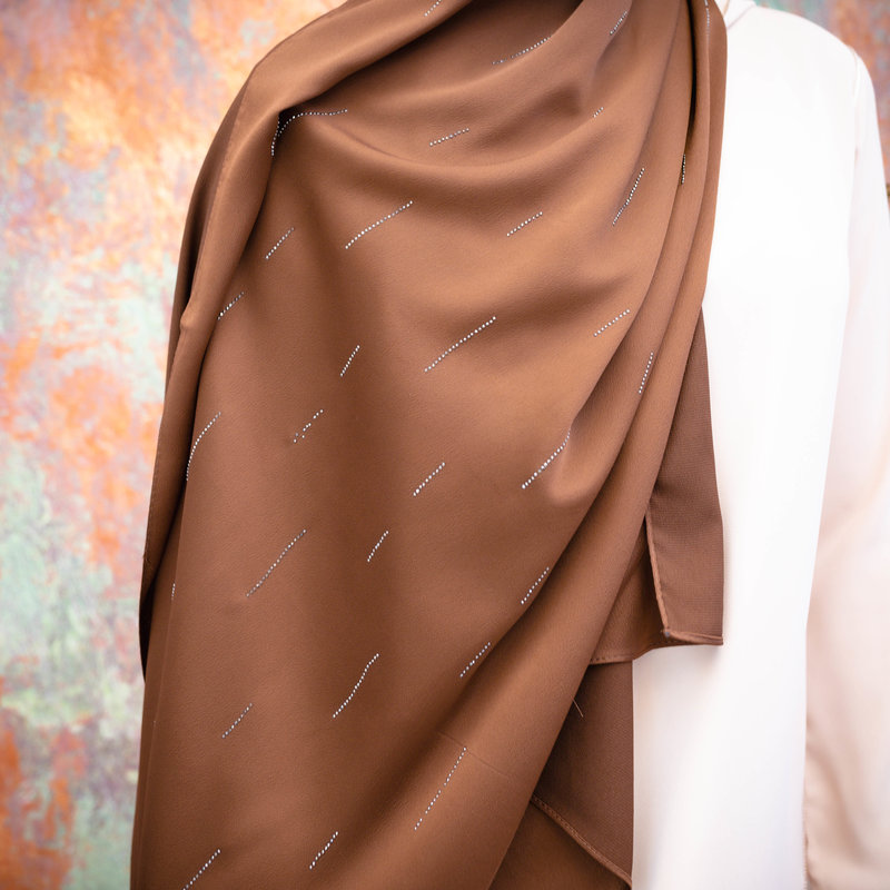 Hijab Indra Chocolate Brown