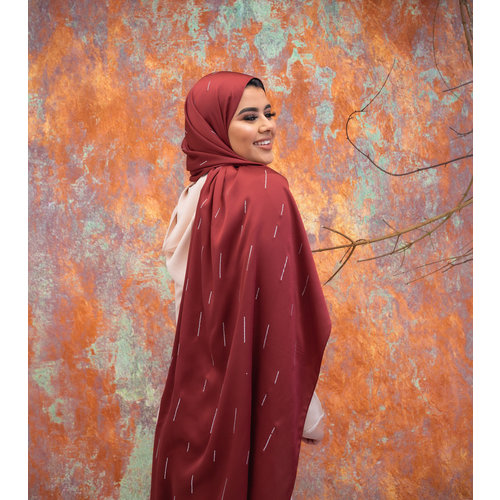 Hijab Indra Pomegranate