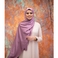 Hijab Indra Pale Violet Red
