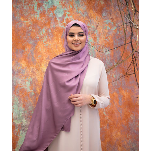 Hijab Indra Pale Violet Red