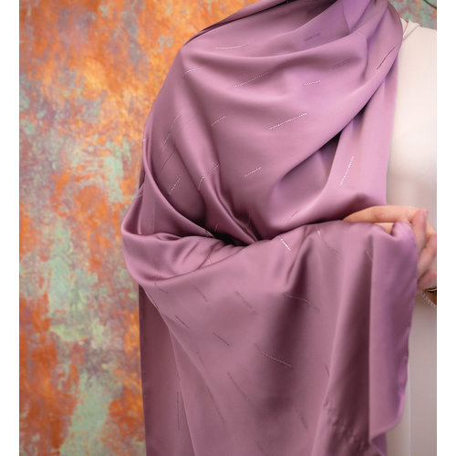 Hijab Indra Pale Violet Red