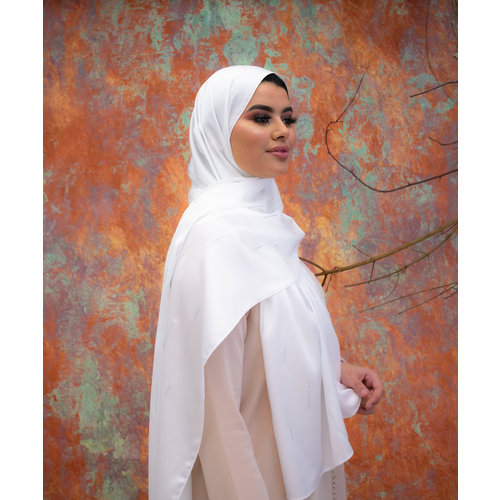 Hijab Indra White