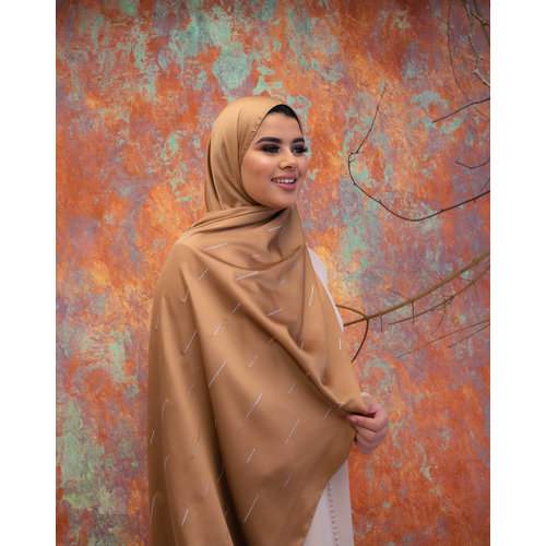 Hijab Indra Dark Bronze Hijab Indra Dark Bronze