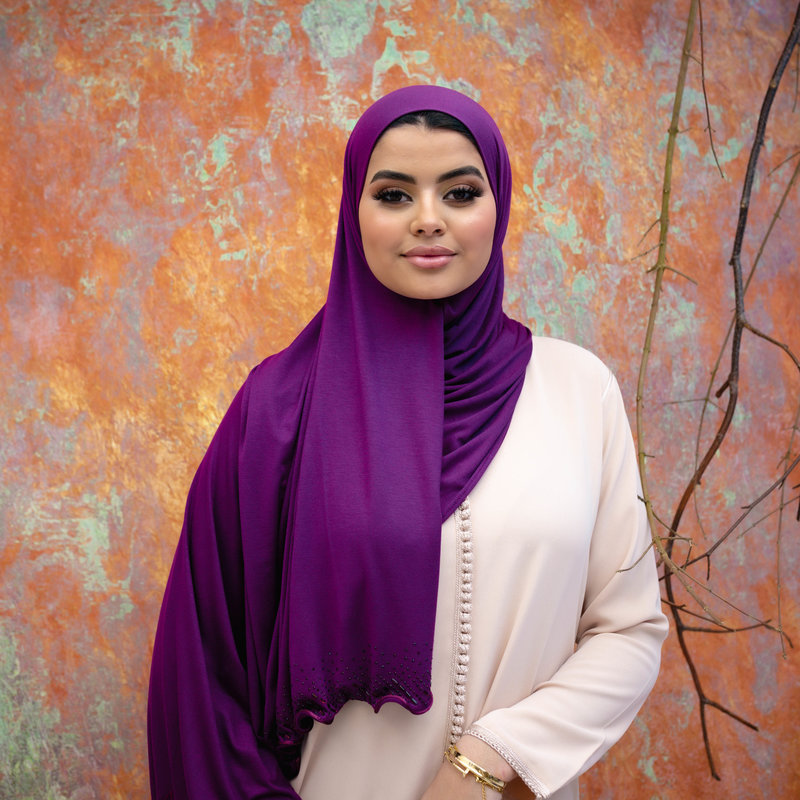 Hijab Veronica Boysenberry