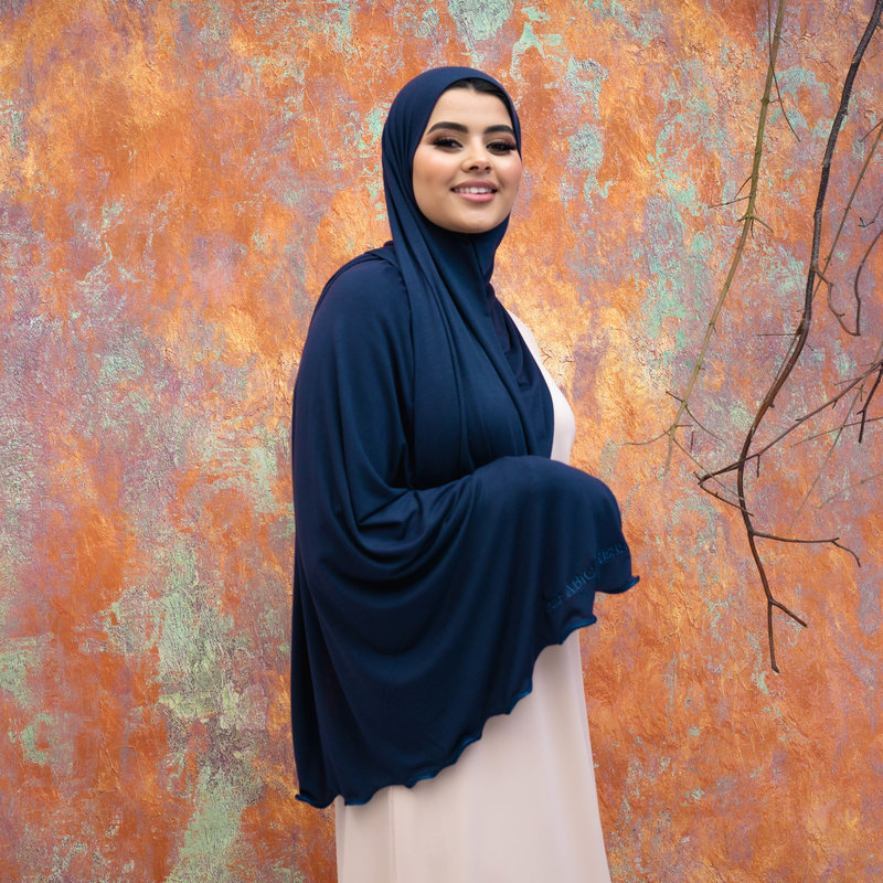 Hijab Ami Dark Blue
