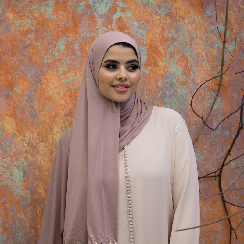 Hijab Veronica RosyBrown