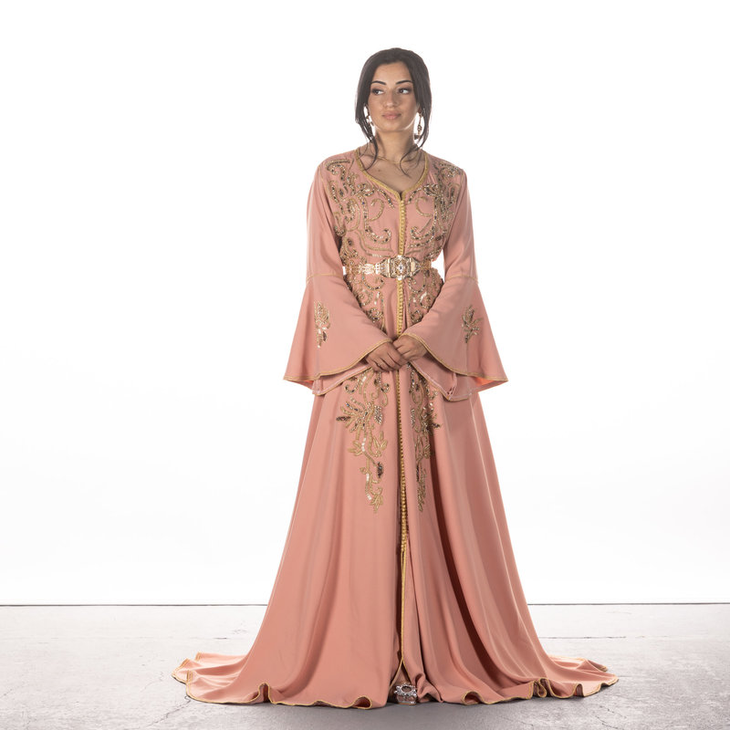Caftan Nicoletta SalmonPink
