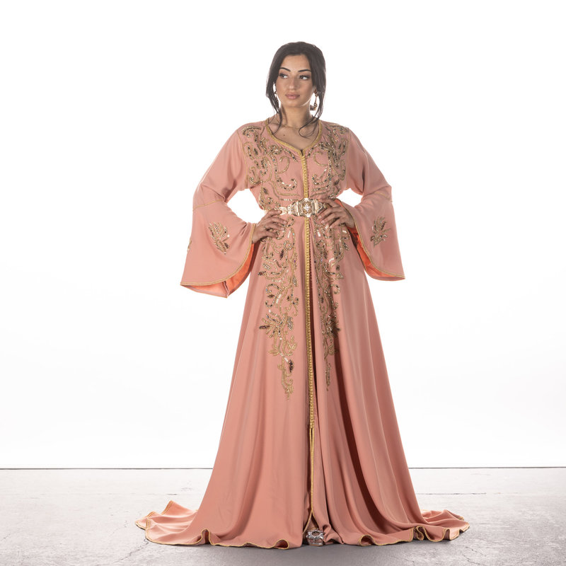 Caftan Nicoletta SalmonPink