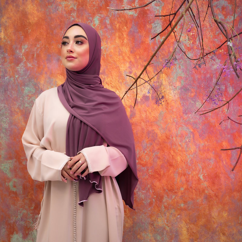 PREMIUM JERSEY HIJAB YONA - DARK TAUPE