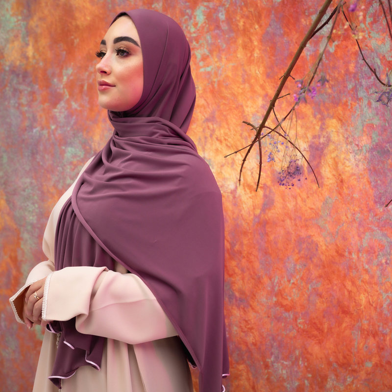 PREMIUM JERSEY HIJAB YONA - DARK TAUPE