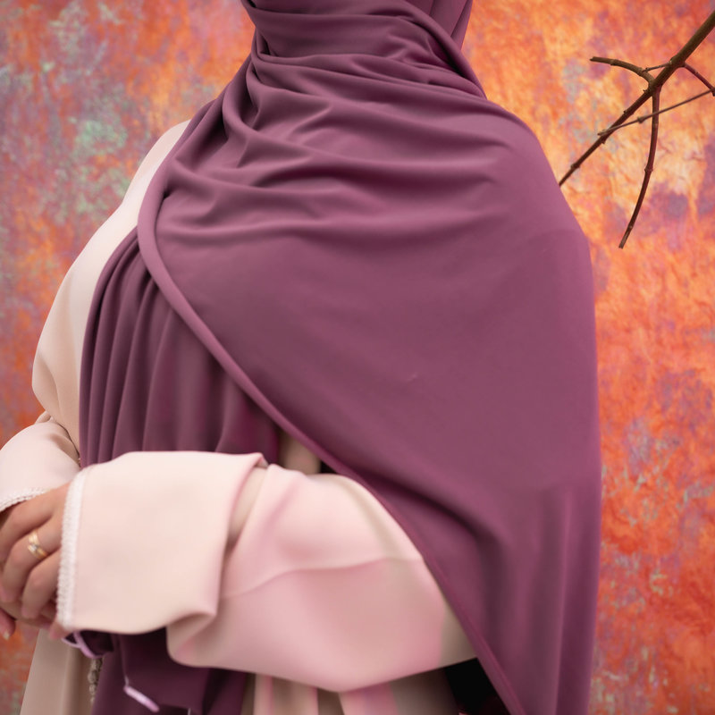 PREMIUM JERSEY HIJAB YONA - DARK TAUPE