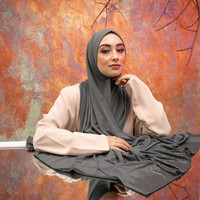 PREMIUM JERSEY HIJAB LIA - TAUPE GRAY