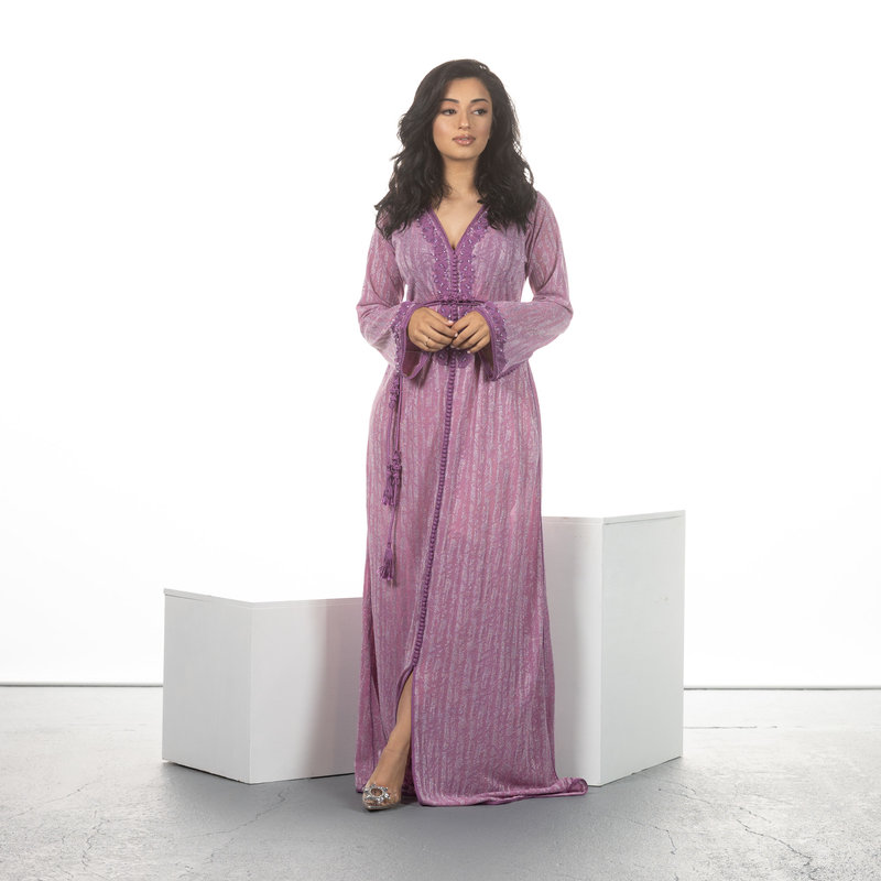 Caftan Mounia Violet