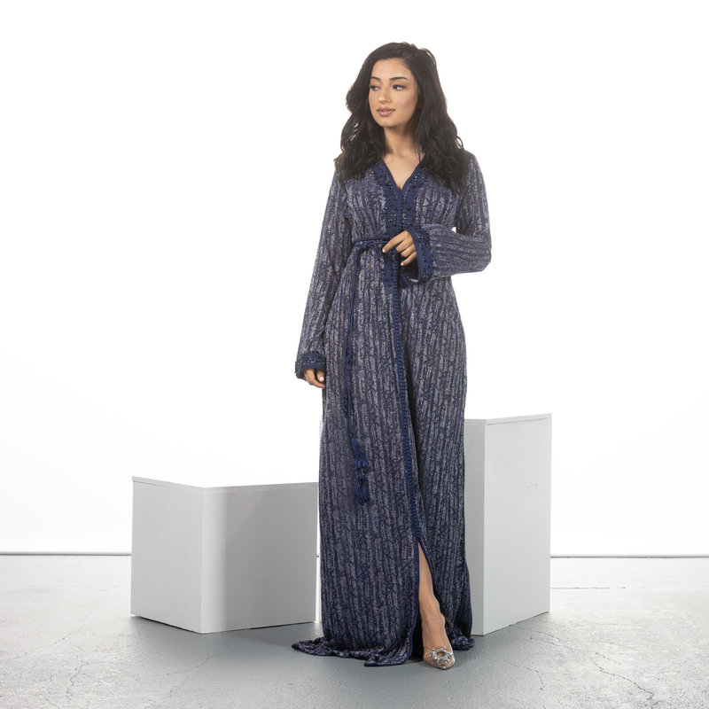 Caftan Mounia Darkblue