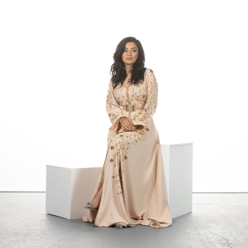 Caftan Noha Peach Puff