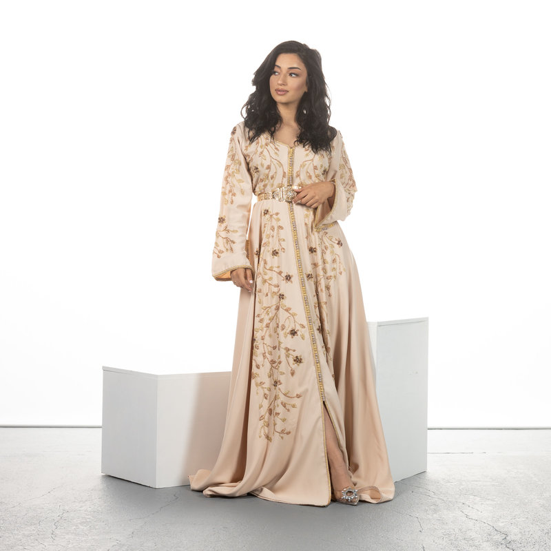 Caftan Nuha Peach Puff