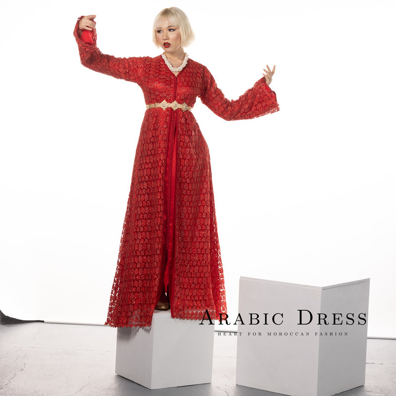 Caftan Olaia Red