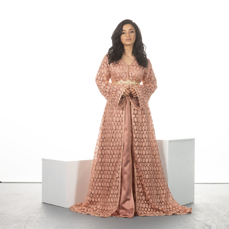 Caftan Olaia TaupeRoze