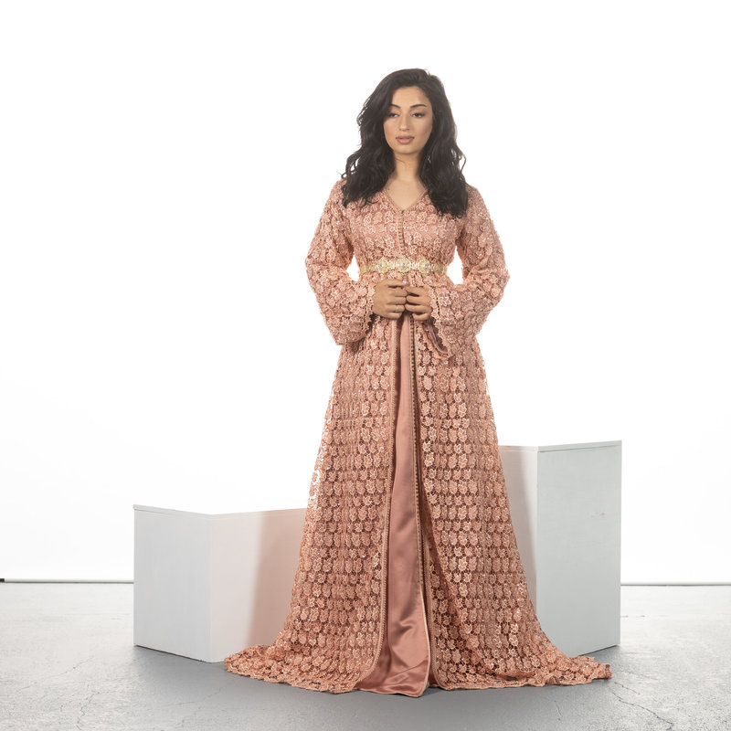 Caftan Olaia TaupeRoze