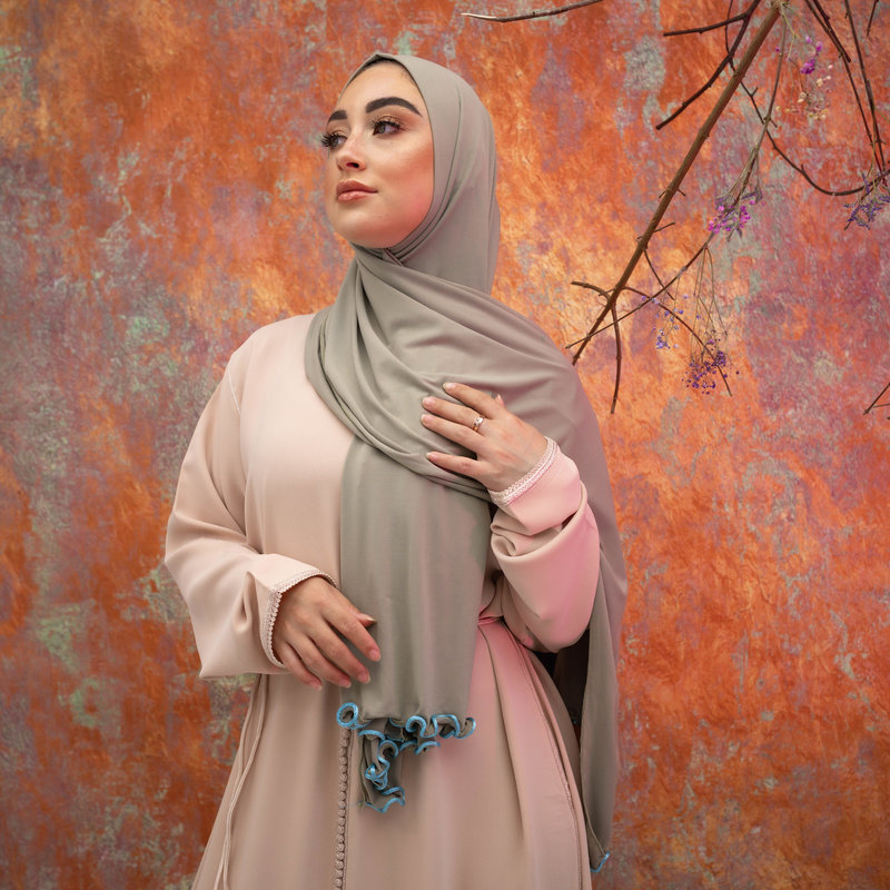 PREMIUM JERSEY HIJAB YONA - SAGE