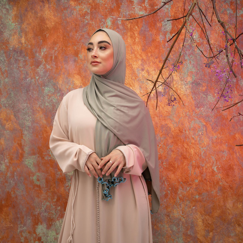 PREMIUM JERSEY HIJAB YONA - SAGE