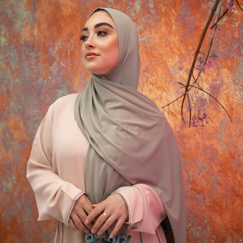 PREMIUM JERSEY HIJAB YONA - SAGE