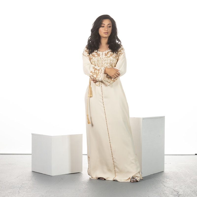 Caftan Nisrine Cream
