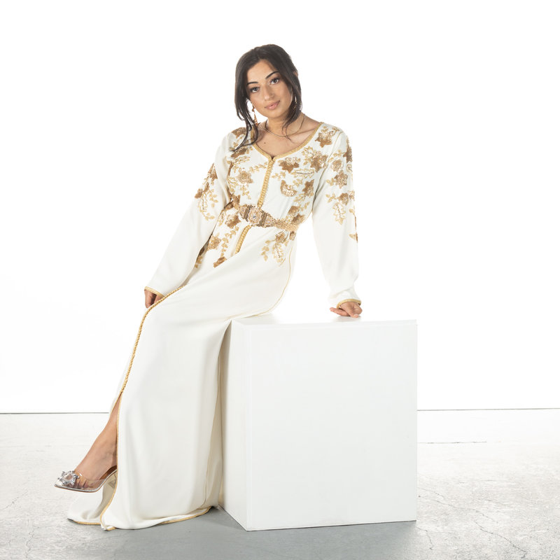 Caftan Bella White