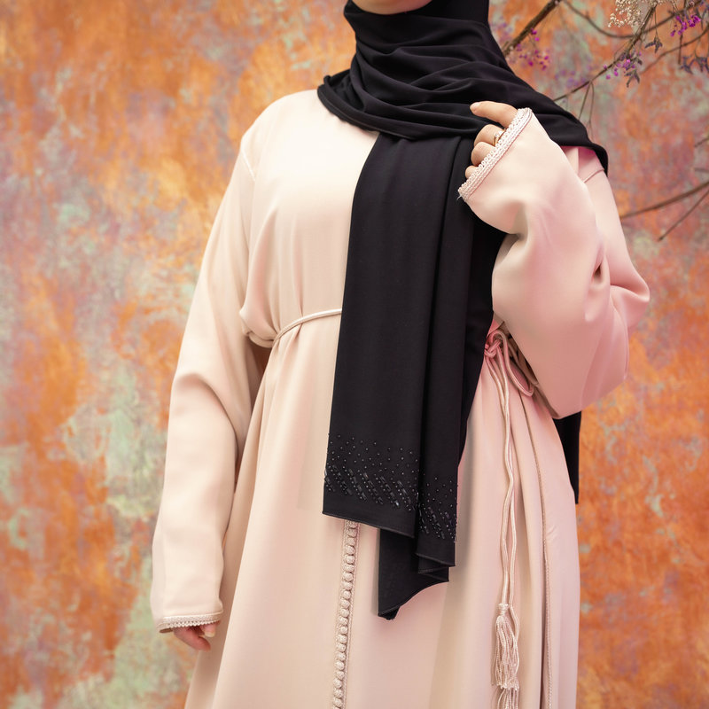 PREMIUM JERSEY HIJAB MIN - BLACK